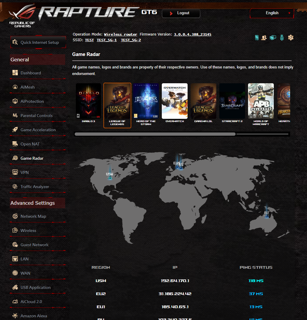 ASUS ROG Rapture GT6