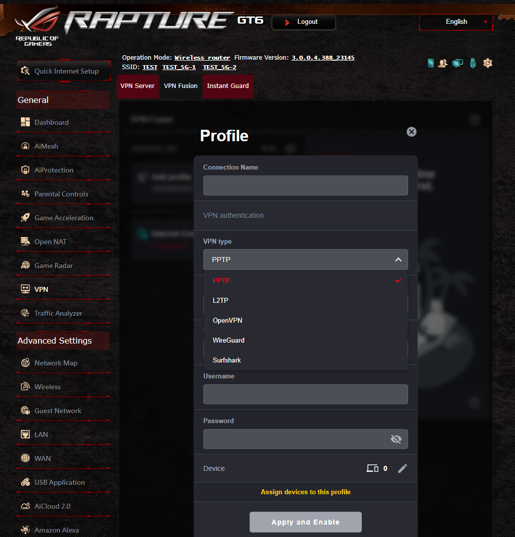 ASUS ROG Rapture GT6