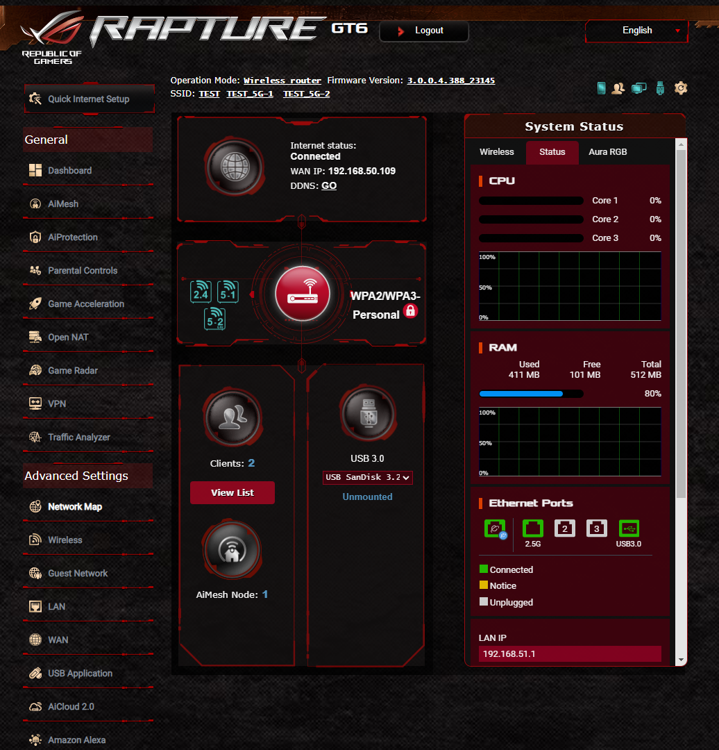 ASUS ROG Rapture GT6