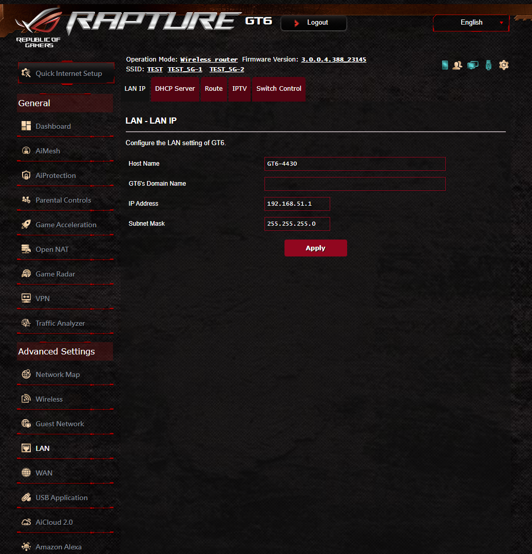 ASUS ROG Rapture GT6