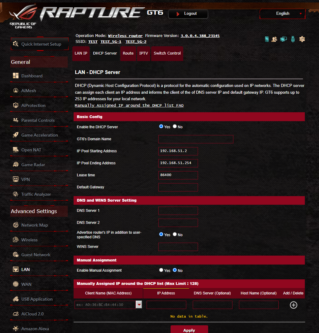 ASUS ROG Rapture GT6