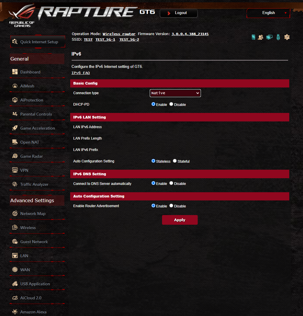 ASUS ROG Rapture GT6