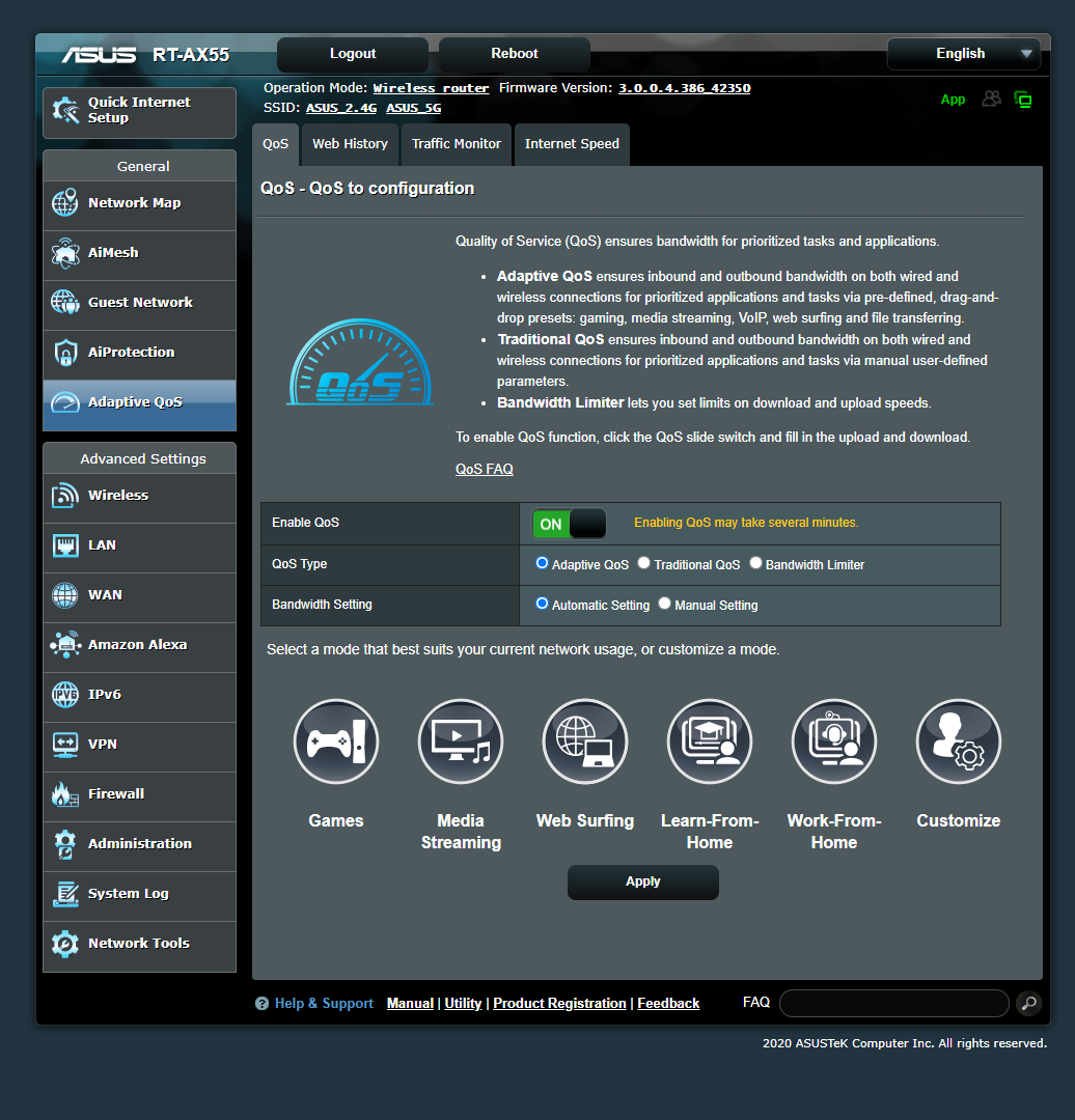 Обзор и тестирование беспроводного маршрутизатора ASUS RT-AX55. «Народный»  Wi-Fi 6 / Overclockers.ua