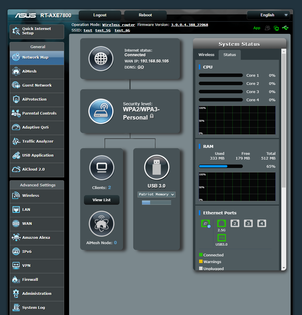 ASUS RT-AXE7800