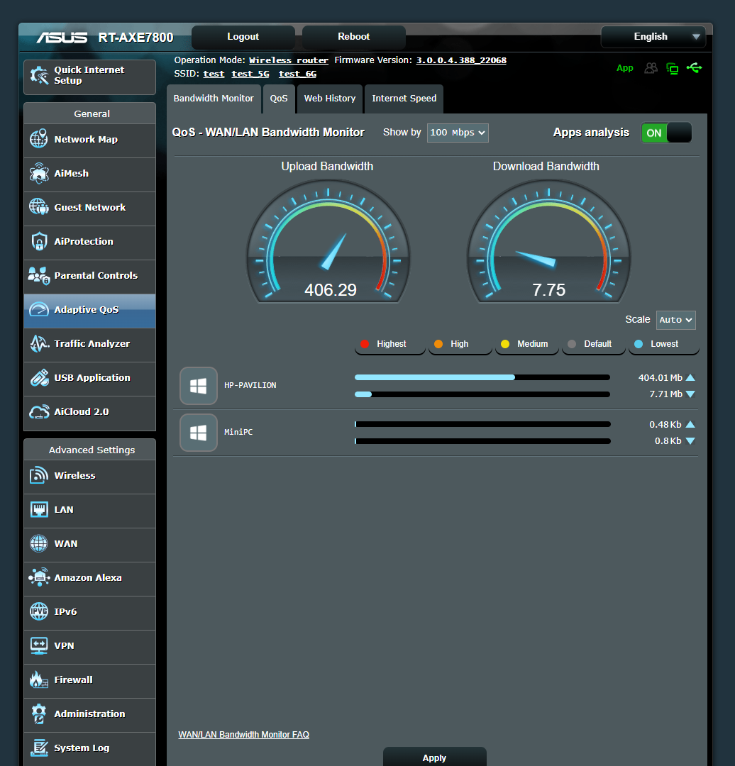 ASUS RT-AXE7800