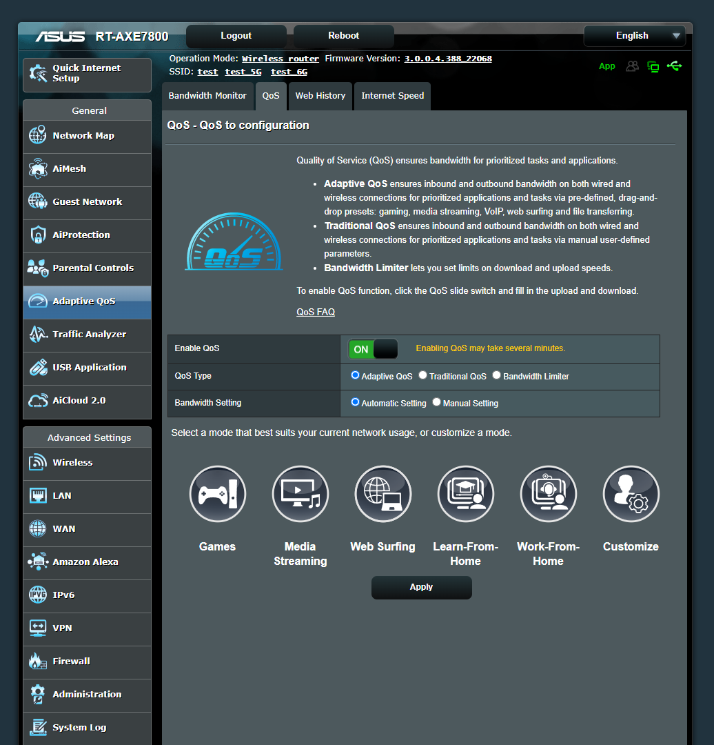 ASUS RT-AXE7800