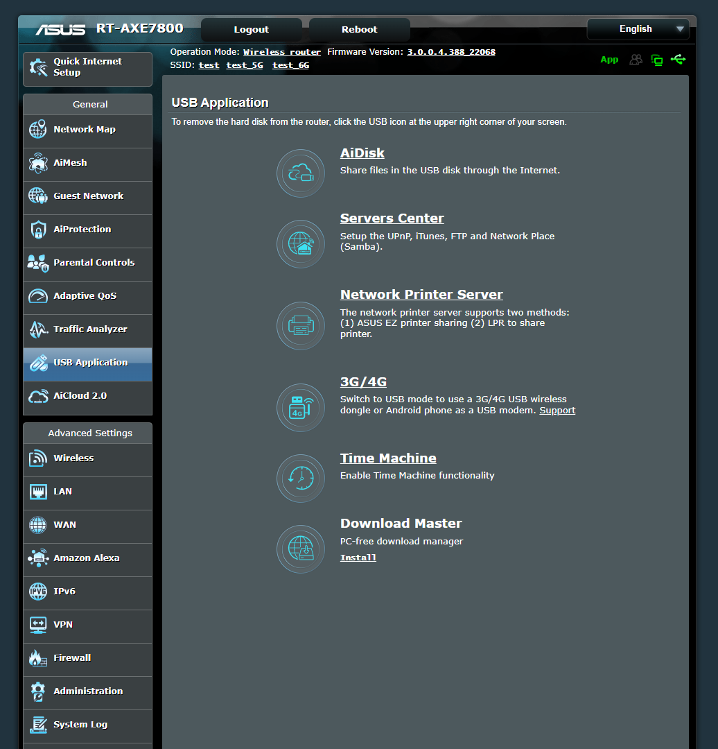 ASUS RT-AXE7800