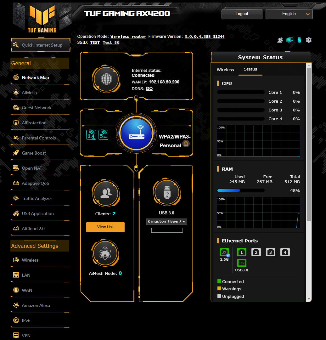 ASUS TUF Gaming AX4200