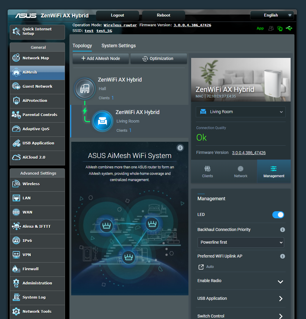 ASUS ZenWiFi AX Hybrid XP4