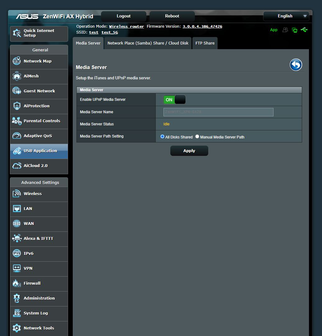 ASUS ZenWiFi AX Hybrid XP4