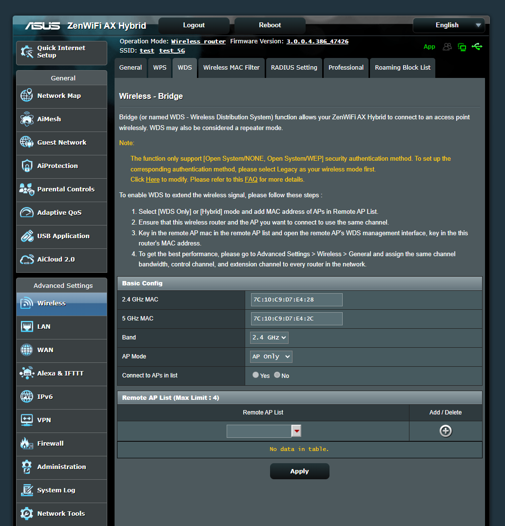 ASUS ZenWiFi AX Hybrid XP4