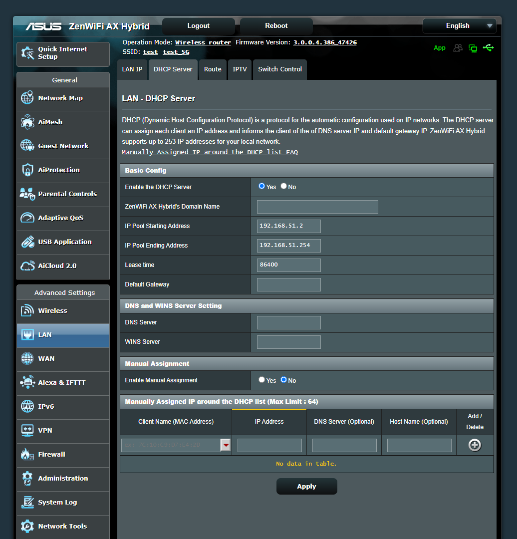 ASUS ZenWiFi AX Hybrid XP4