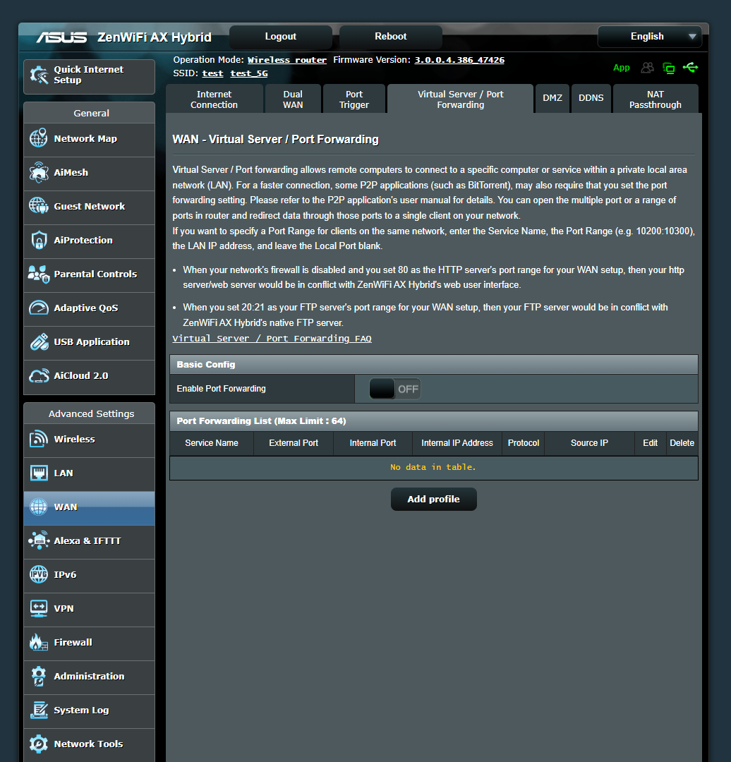 ASUS ZenWiFi AX Hybrid XP4