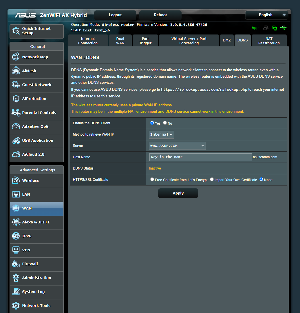 ASUS ZenWiFi AX Hybrid XP4