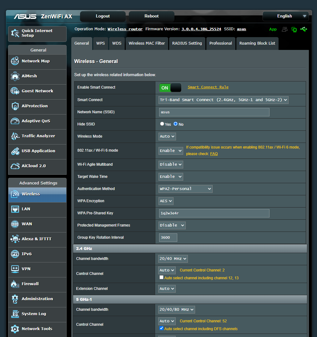 Asus zenwifi ax xt8