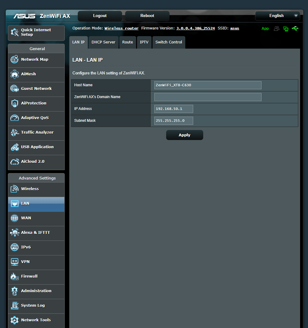 ASUS ZenWiFi AX (XT8)