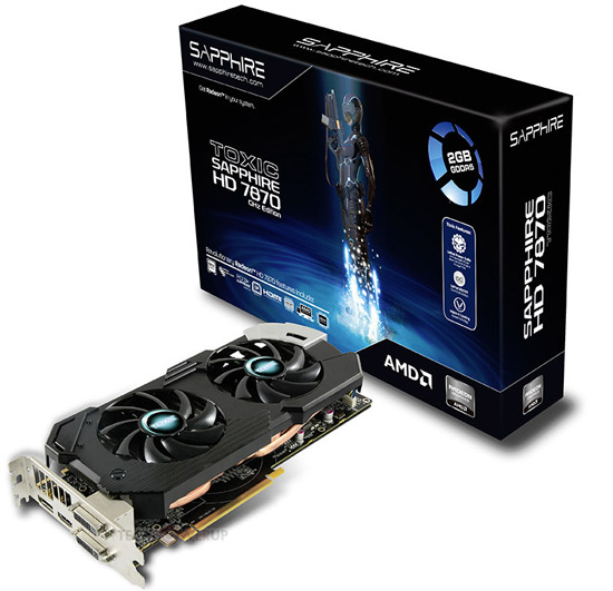 Видеокарта Sapphire HD7870 Toxic