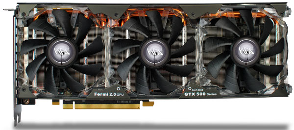 Видеокарта KFA2 MDT X4 GeForce GTX 580 EX OC