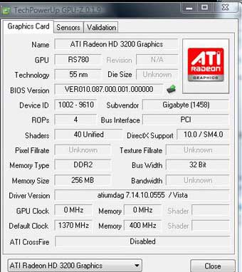 Разгон 780G до 1370 МГц