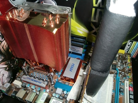 Radeon HD 4890 разогнан до 1,13 ГГц по чипу, и это не предел...