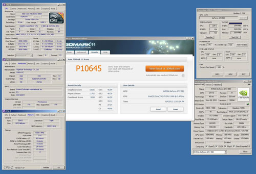 Новый рекорд в 3DMark 11 – 10645 очков