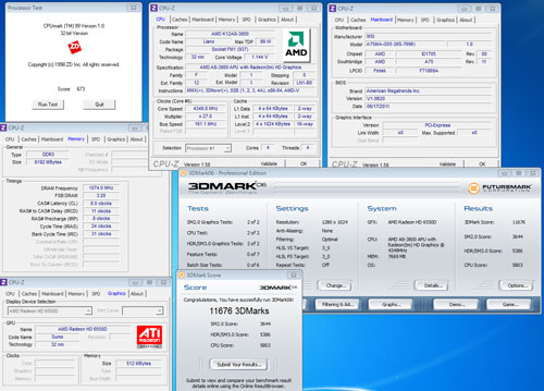 Radeon HD 6550D тест