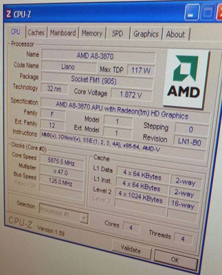 Тест AMD A8-3870K