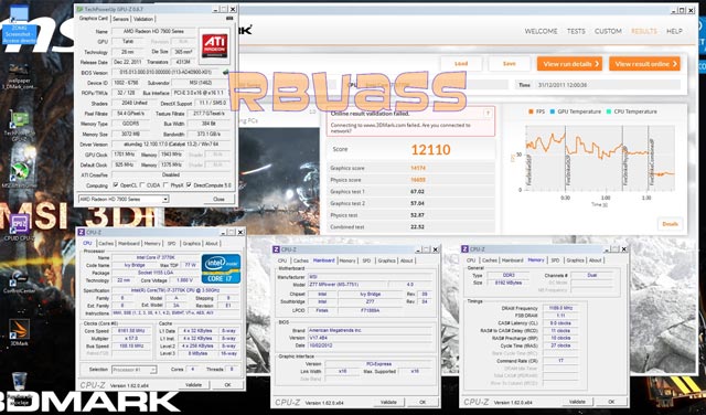 Rbuass - №1 в MSI 3DMark Challenge