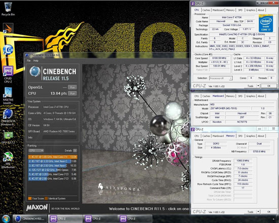 Smoke побил рекорд в Cinebench R11.5 для четырехъядерных процессоров