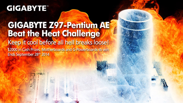 Gigabyte Z97-Pentium AE Beat the Heat Challenge