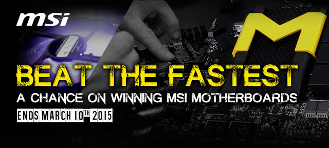 MSI Beat the Fastest