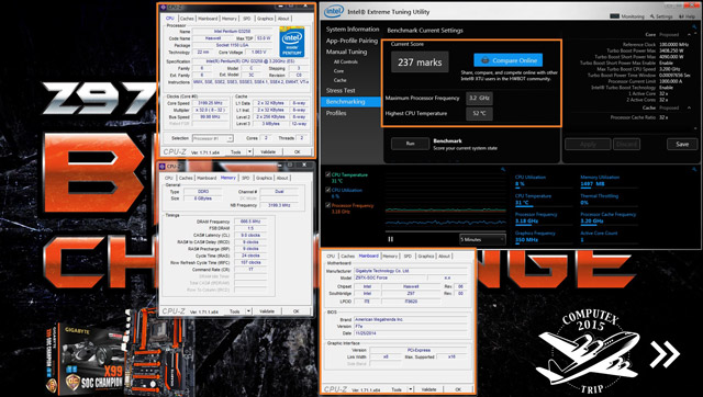 Gigabyte Z97-X99 Big XTU Challenge