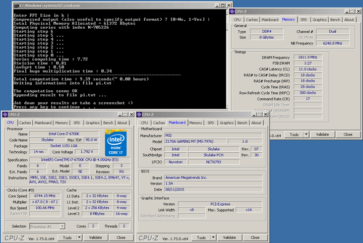 PiFast The Overclocking Knights