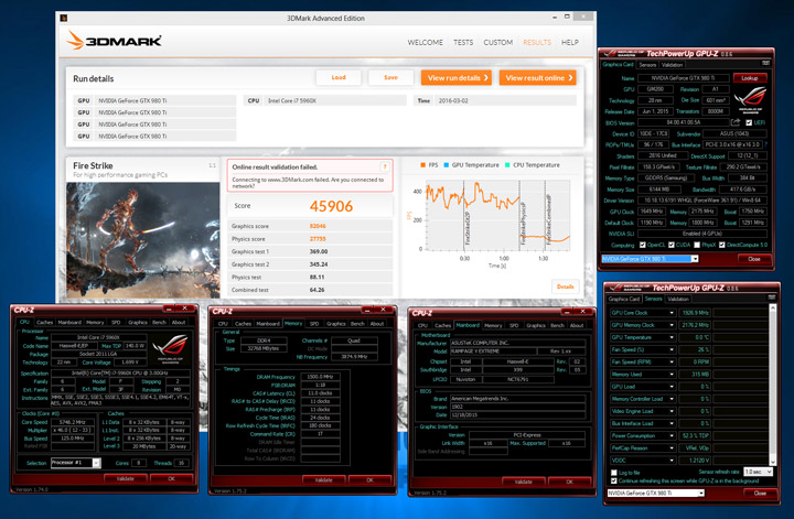 Elmor и Shamino: 45906 очков в 3DMark Fire Strike