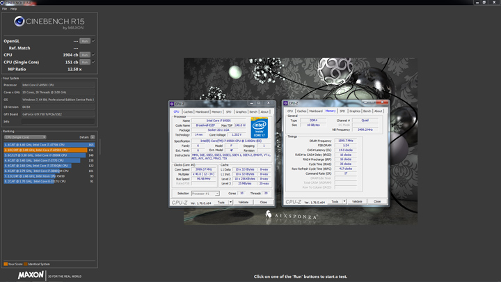 Test i7-6950x