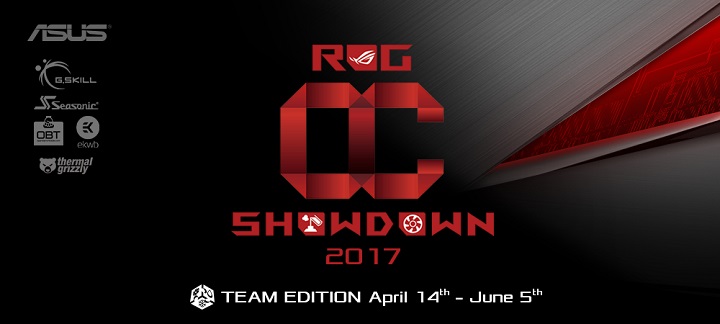 ASUS проводит командный оверклокерский онлайн-турнир ROG OC Showdown Team Edition