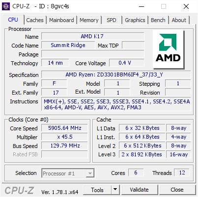 Ryzen 5 1600X