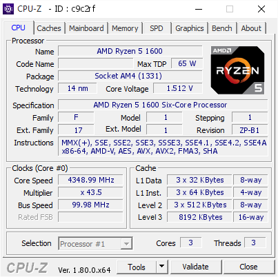 Anchoret Ryzen 5 1600X