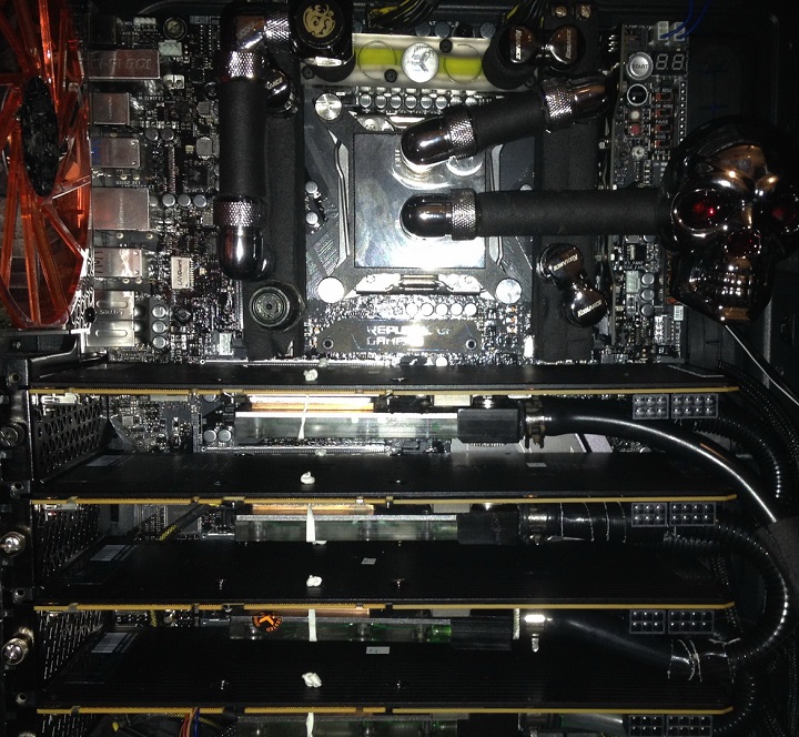 H20 vs LN2 Nvidia Titan V