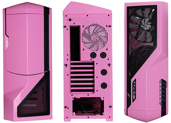 Корпус NZXT Phantom Pink Edition