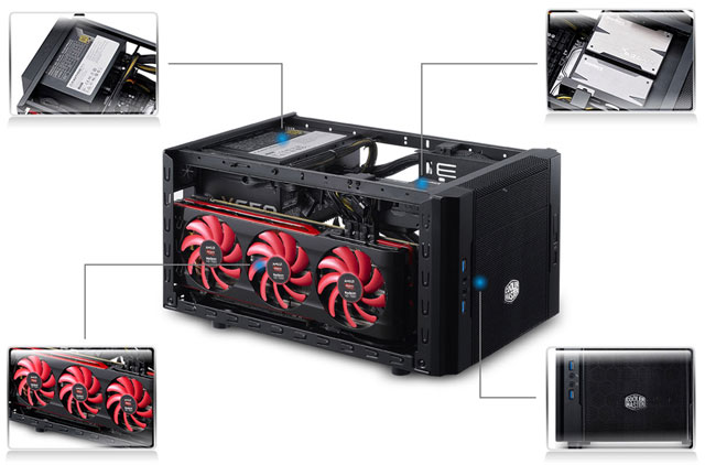 Корпус Cooler Master Elite 130