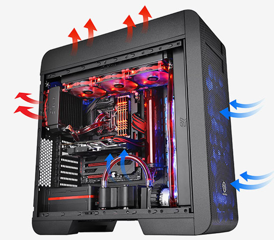 Корпус Thermaltake Core V71