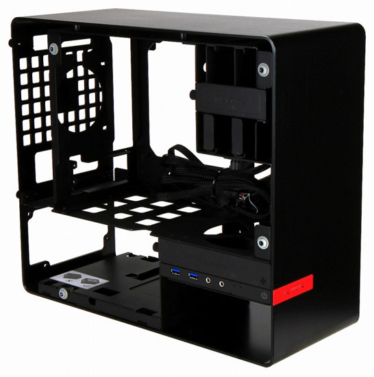 Itx tower. Корпус Mini ITX Revol. IW-cf02. Компьютерный корпус hq-Tech LX-0901 Black. Двухсекционная водянка ITX корпус.