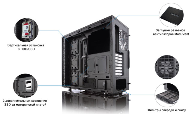 Корпус Fractal Design Define S