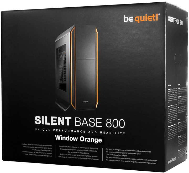 Корпус Be Quiet! Silent Base 800 Window