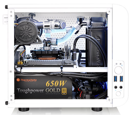 Корпус Thermaltake Core V1 Snow Edition