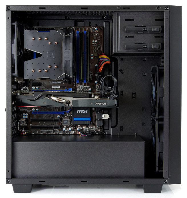 Mid-Tower корпус SilentiumPC Aquarius M60W Pure Black