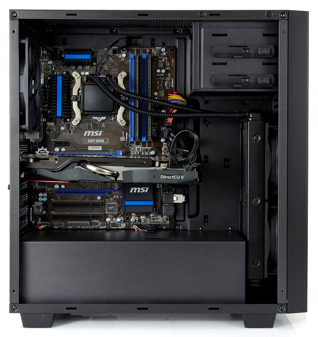 Mid-Tower корпус SilentiumPC Aquarius M60W Pure Black