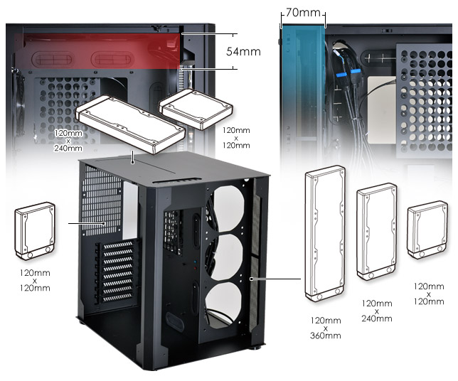 Корпус Lian Li PC-O8S WX