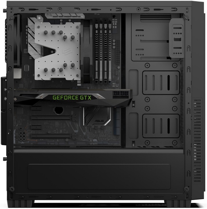 SilentiumPC Regnum RG1 TG Pure Black